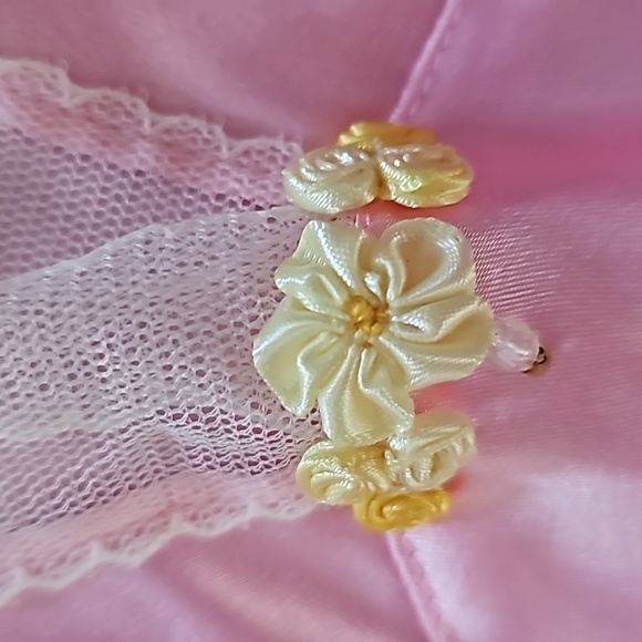 Y2K Vintage Betsey Johnson Satin Top and Pants - Picture 6 of 14